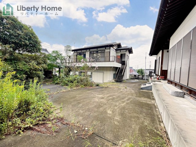 つくば市小沢　中古戸建の庭