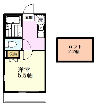 【間取り】 | マーベラス羽衣町
