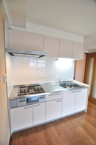 大阪市城東区新喜多東２丁目の賃貸マンションのキッチン