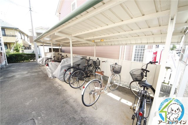 ラ・ルーノ3番館のその他共用部分|駐輪場があります