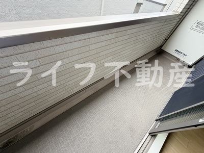 インペリアルライフのバルコニー