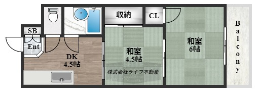 サンコート小澤の間取り