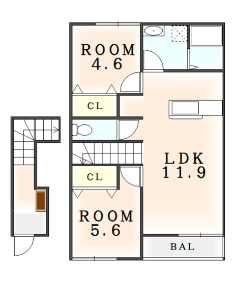 apartment 領家町長田