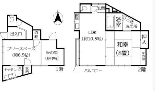 【間取り】 | 熱海市西山町　戸建