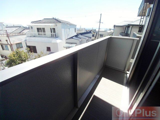 コンフォール赤坂のバルコニー