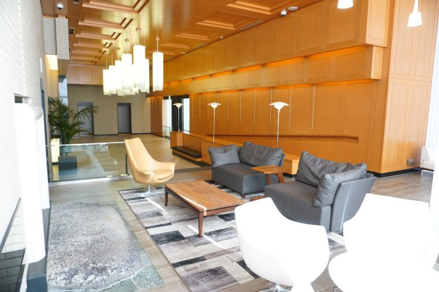 プレミストタワー大阪新町ローレルコートのロビー