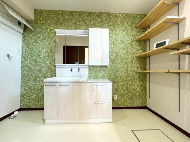 土佐山田町　中古戸建　（築浅物件）の脱衣所