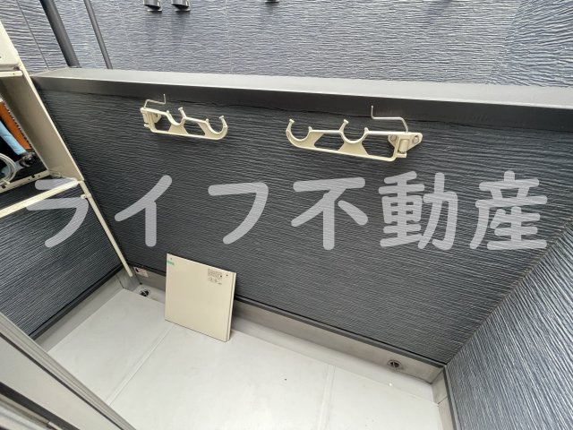 シャルマンコートⅢのバルコニー|広々としたバルコニーです