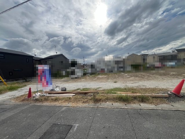 京阪本線『淀』駅まで徒歩８分♪お財布にも優しいオール電化４ＬＤＫ住宅◎伏見区淀下津町１期の外観|外観(２０２４年１０月撮影)
現状建築中