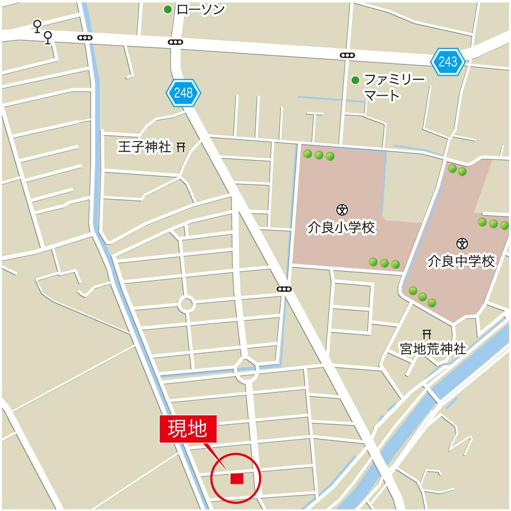 高知市介良乙の地図