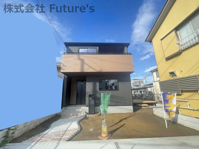 三郷市早稲田6丁目　新築戸建　全1棟の外観|三郷市早稲田6丁目新築戸建・敷地面積広々172平米（約52坪）