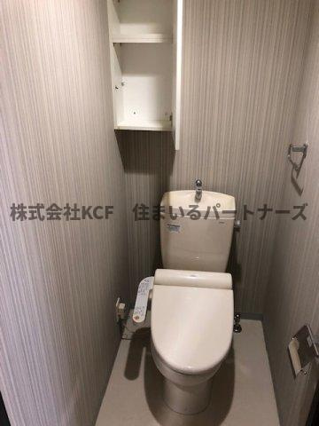 ソレイユ中央のトイレ|清潔感のあるトイレです