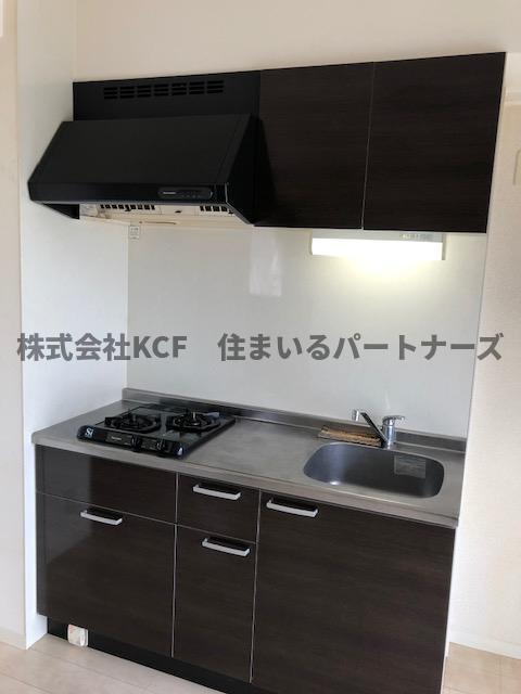 ソレイユ中央のキッチン|使いやすいキッチンです