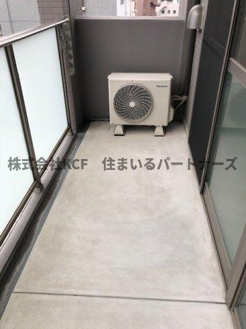 ソレイユ中央のバルコニー|暖かな日差しのふりそそぐバルコニー