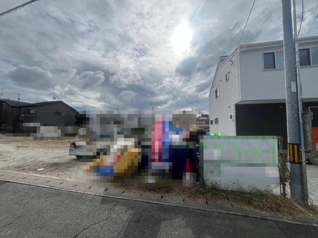 京阪本線『淀』駅まで徒歩８分♪お財布にも優しいオール電化４ＬＤＫ住宅◎伏見区淀下津町１期の外観|外観
現況：建築中（令和６年１０月撮影）