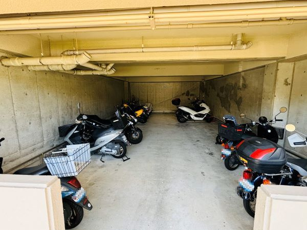 ライオンズマンション北鈴蘭台の駐輪場|駐輪場