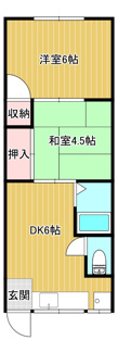 【間取り】 | 南京終アパート