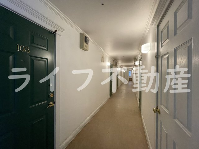 プロシード八戸ノ里のロビー|毎日通るロビーはこのようになっています