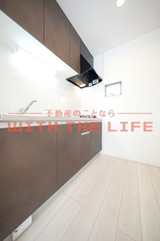 アテレーゼOne西町【キャッシュバック対象物件】のキッチン|※同建築会社施工物件の写真　※現状優先