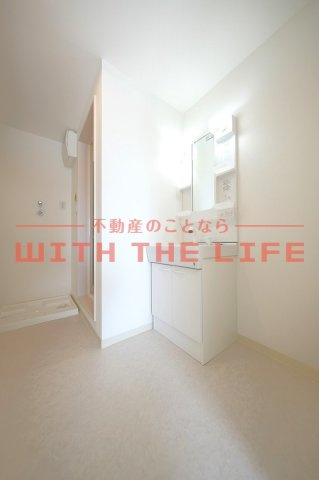 アテレーゼOne西町【キャッシュバック対象物件】の洗面所|※同建築会社施工物件の写真　※現状優先