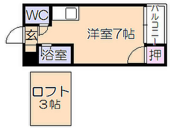 ロフトH&Aの間取り