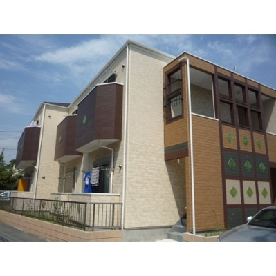 【外観】 | ハイツ茅ヶ崎 | 屋内階段を含む南東からの全景