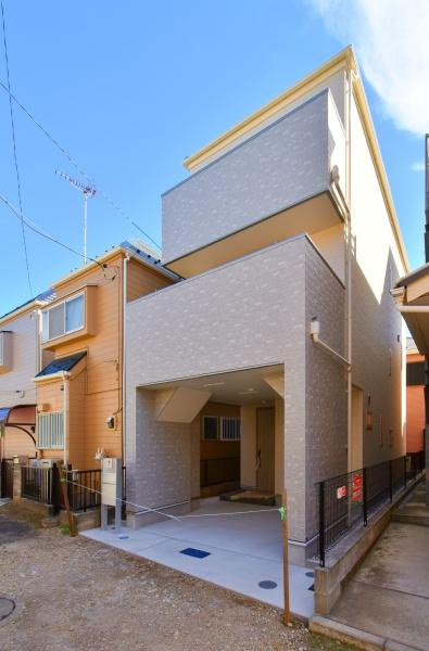 横浜市金沢区寺前１丁目の新築一戸建の外観|閑静な住宅地でゆったりとお過ごし頂けます。
お気軽にお問合せ下さい！