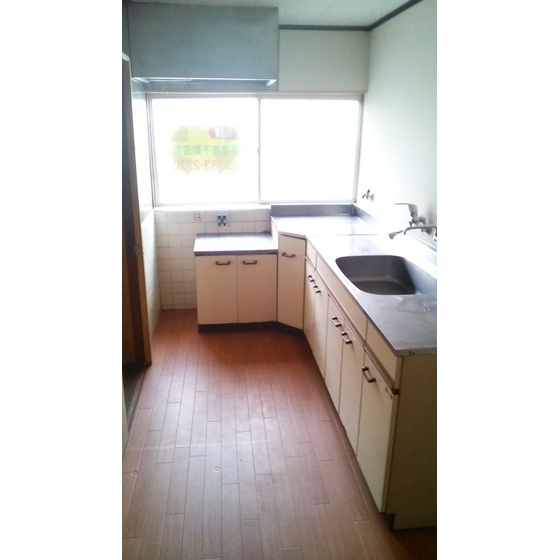 岐阜市黒野の事務所のキッチン