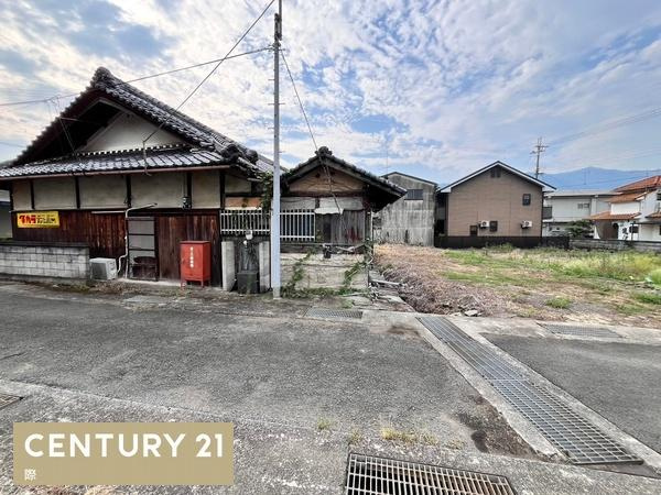 紀の川市名手市場　土地の前面道路含む現地写真