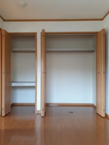 大きなスペースがあり、収納には困りません