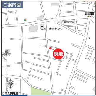 【地図】 | 明石市太寺大野町　新築　仲介手数料無料！