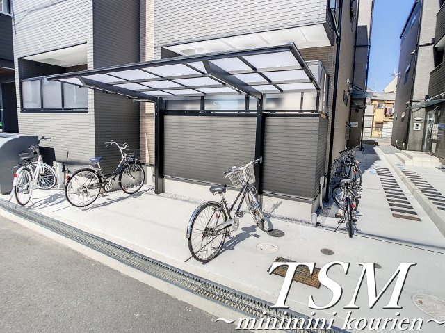 ＡＬＬＩＥＲ ＰＡＲＫ 池田のその他共用部分|敷地内駐輪場