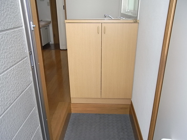 和光ハイツの玄関