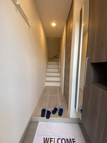 明るい玄関です♪