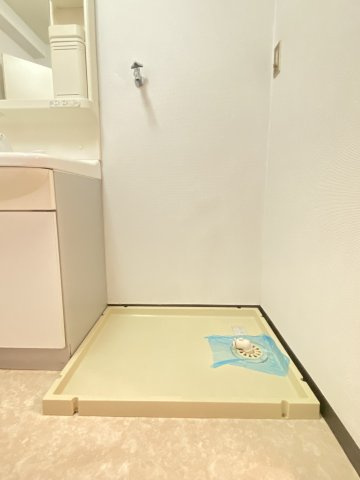 洗濯機置き場有。