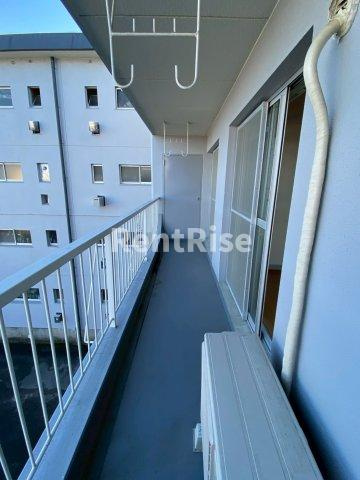 石刀マンションのバルコニー