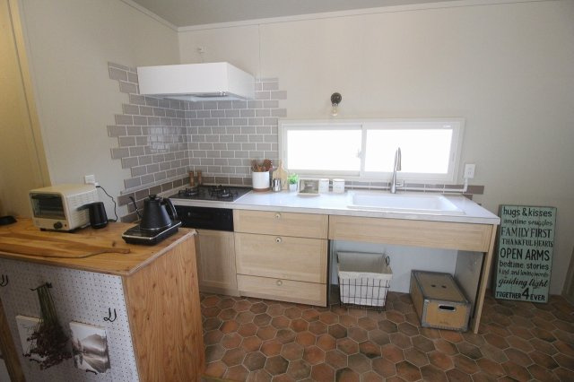 野木町若林のキッチン|キッチンもお洒落に生まれ変わりました！