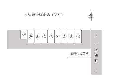  | 宇津野氏駐車場（栄町）