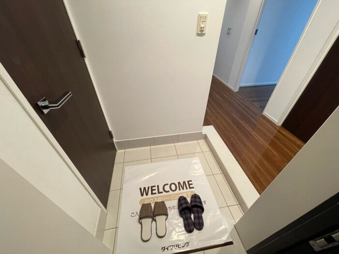 パークホームズ松戸駅前レジデンスの玄関