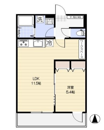 【間取り】 | ウエスト・ハイランド・コート 