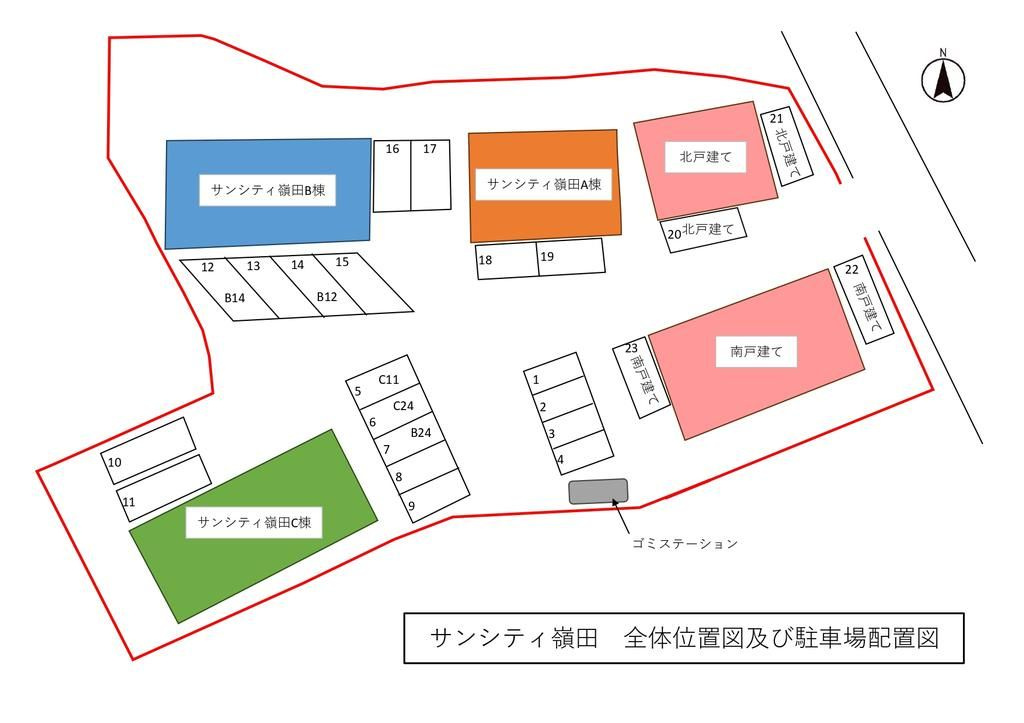 菊川市嶺田の一棟アパートのその他