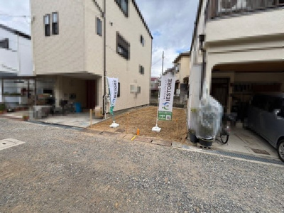 【前面道路含む現地写真】 | 南余部　建築条件付売土地 | 美原にしこども園まで徒歩９分♪くろやまこども園まで徒歩１５分♪小さなお子様のいるご家庭も安心ですね！