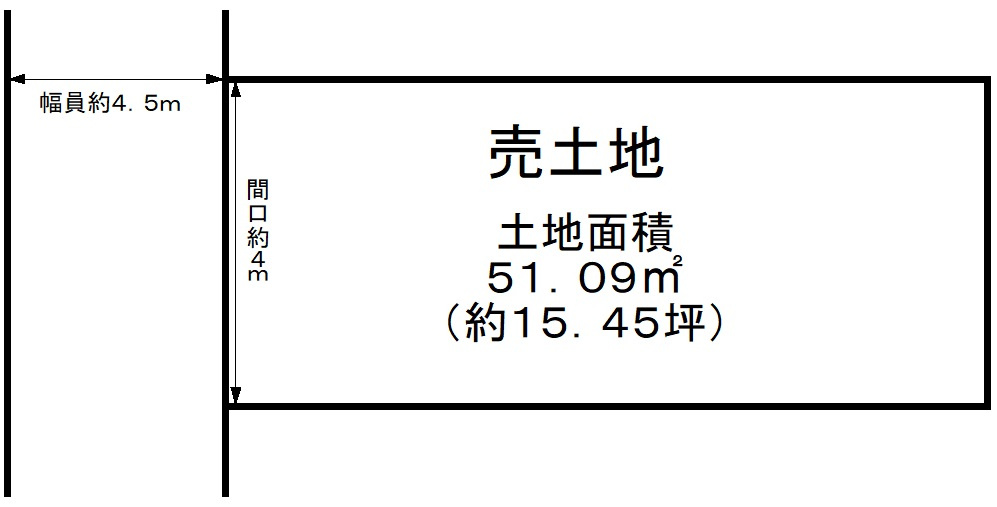 南余部　建築条件付売土地の土地図|【自由設計対応】
家族の希望が詰まったマイホームを建築出来ますね！