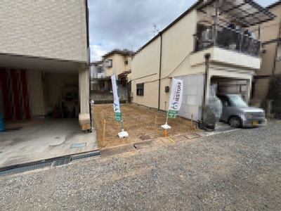 【前面道路含む現地写真】 | 南余部　建築条件付売土地 | 人生での大きなお買い物です　ぜひ自由設計をお選びください！！
