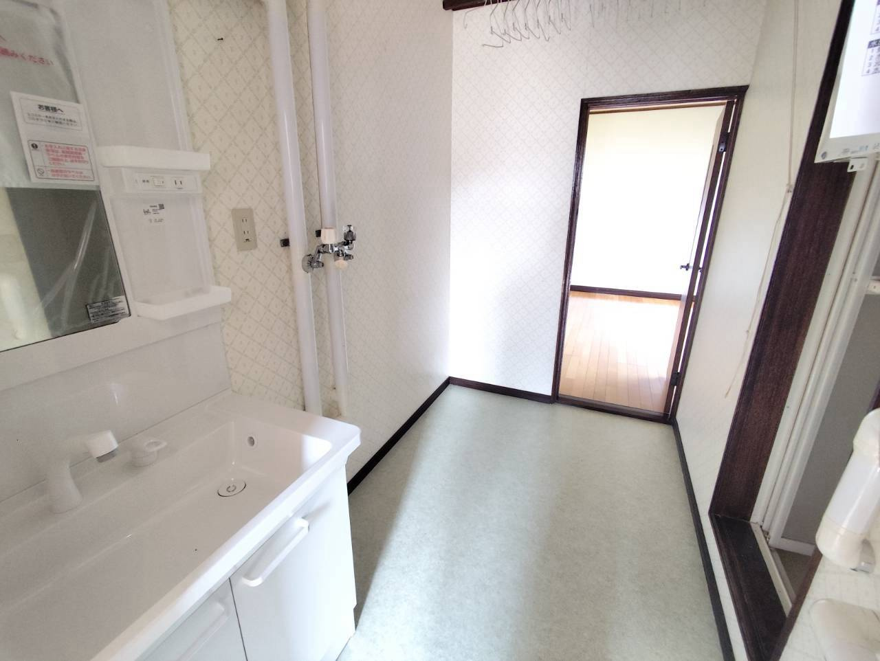 コーポはまなすの洗面所