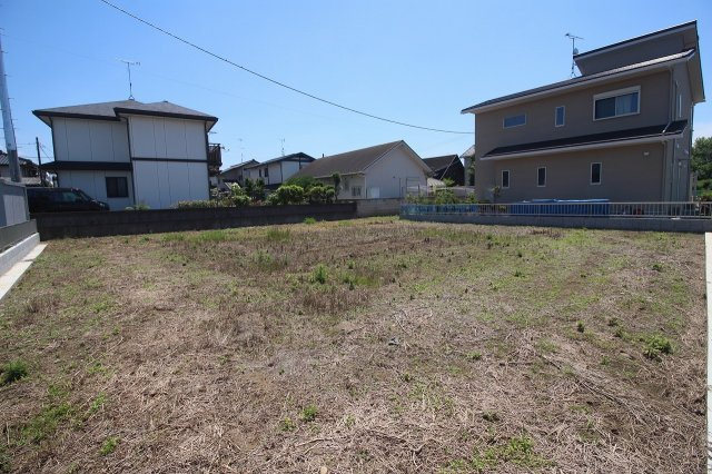 筑西市菅谷の外観|敷地内北西側より（2023年6月撮影）