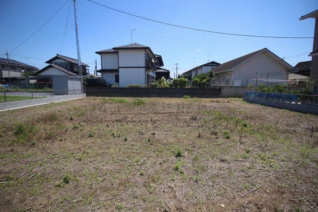 筑西市菅谷の外観|敷地内西側より（2023年6月撮影）