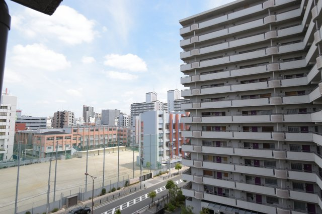 大阪市浪速区日本橋西２丁目の賃貸マンションの展望
