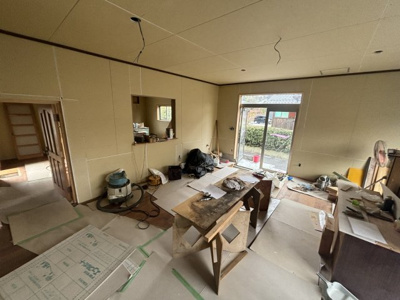 【居間・リビング】 | 丹波市柏原町柏原　店舗住宅