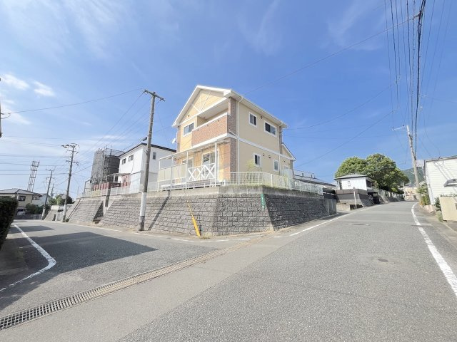 水城６丁目戸建ての前面道路含む現地写真